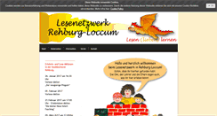 Desktop Screenshot of lesenetzwerk.de